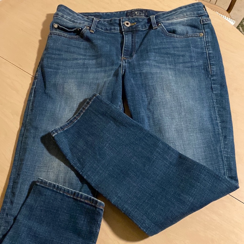 Lucky Brand Lolita Capri dark wash denim jeans